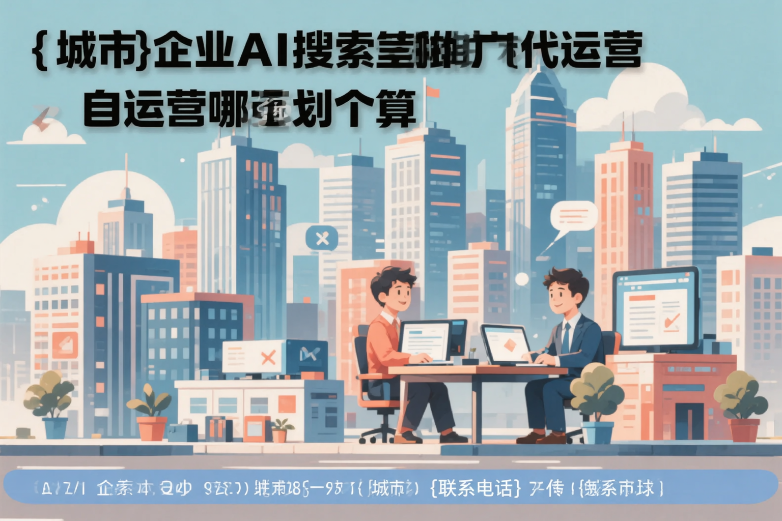 渭南企业AI搜索推广代运营和自运营哪个更划算