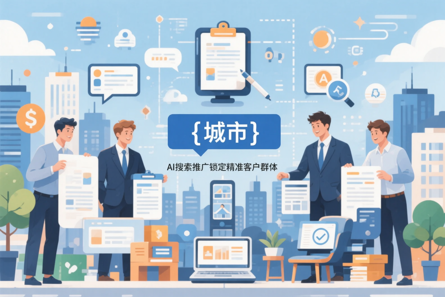 渭南公司如何用AI搜索推广锁定精准客户群体