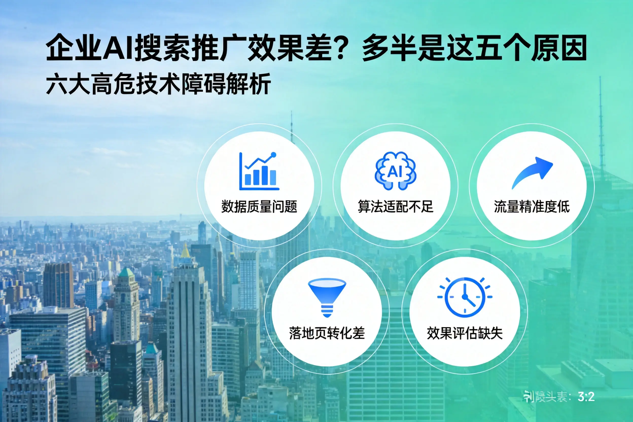 渭南企业AI搜索推广效果差？多半是这五个原因