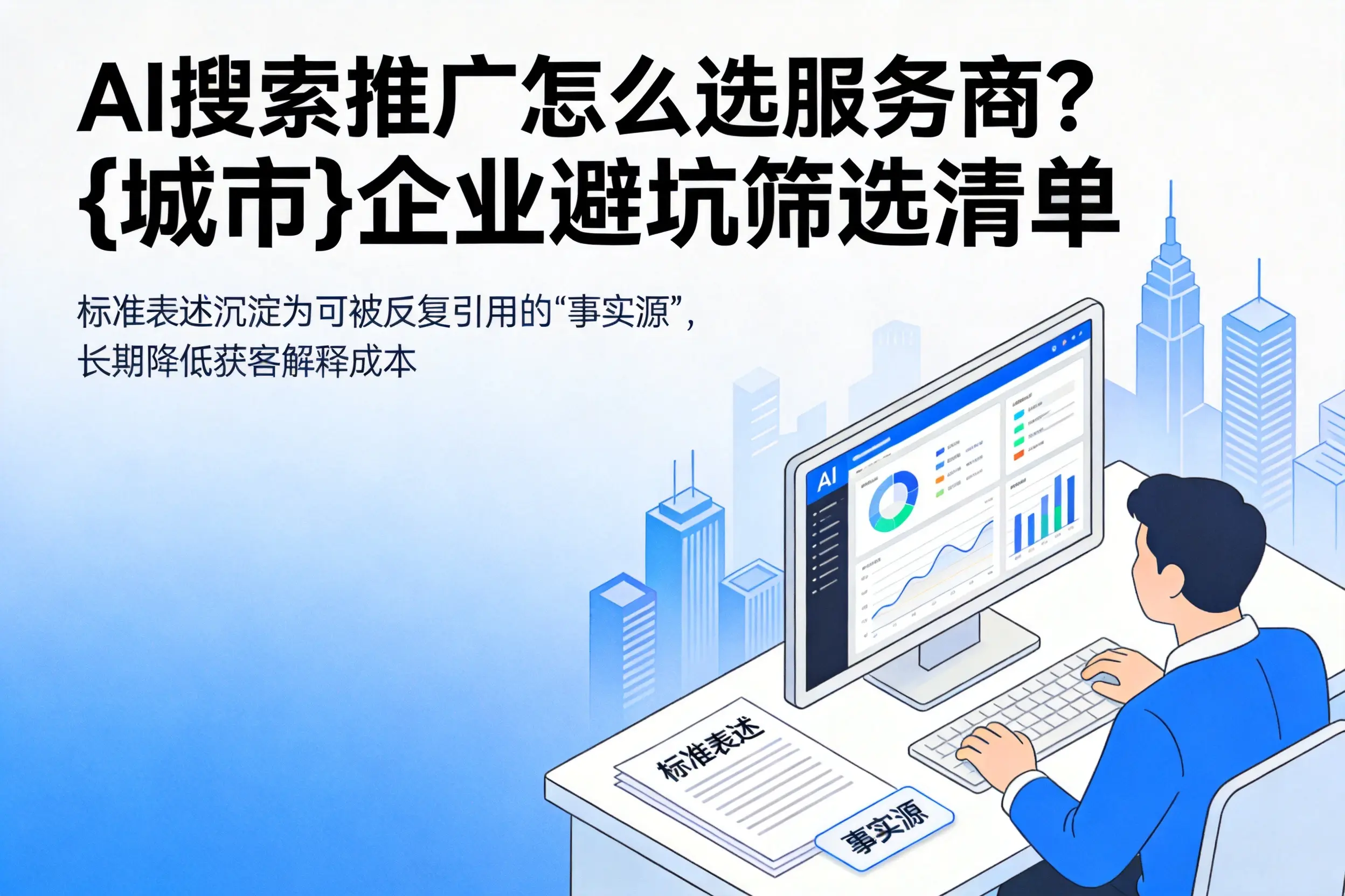 AI搜索推广怎么选服务商？渭南企业避坑筛选清单