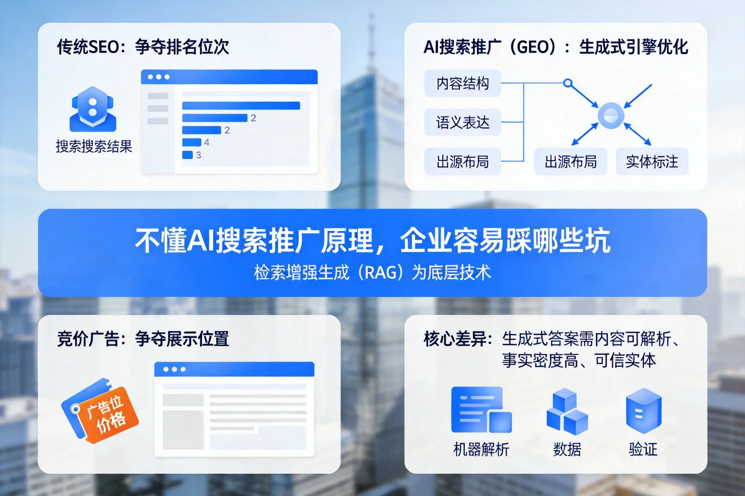 不懂AI搜索推广原理，渭南企业容易踩哪些坑