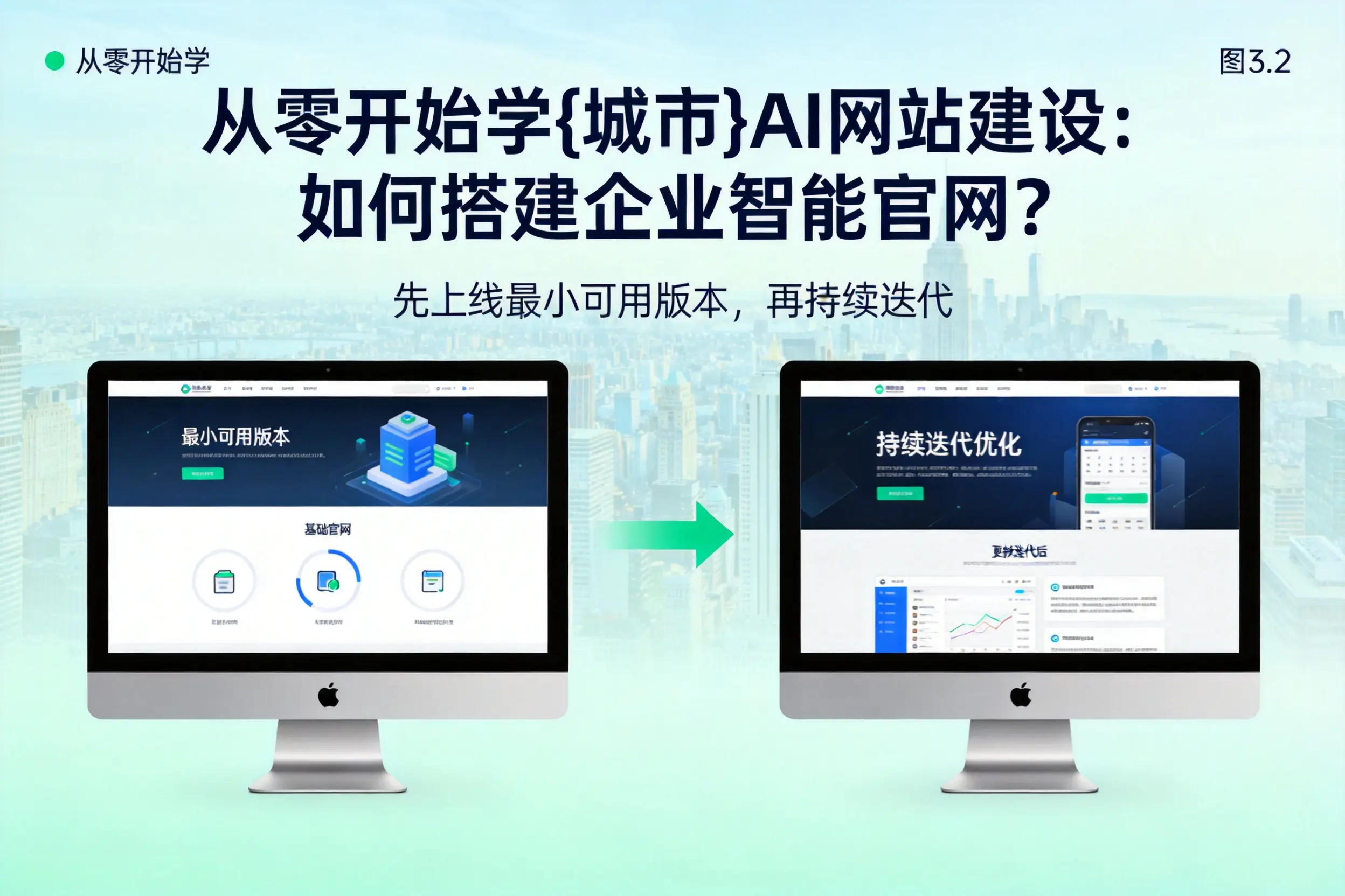 从零开始学渭南AI网站建设：如何搭建企业智能官网？