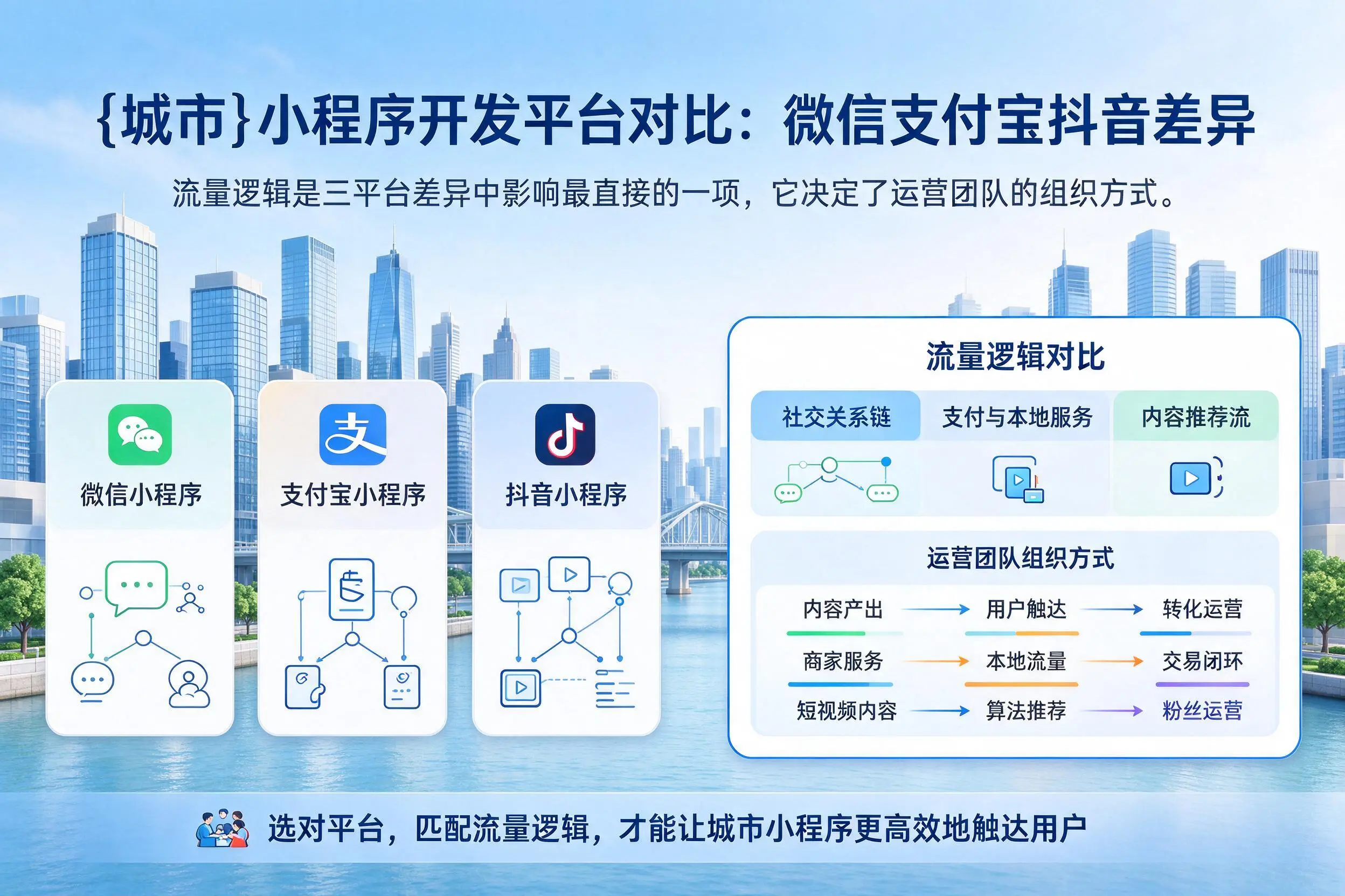 渭南小程序开发平台对比：微信支付宝抖音差异
