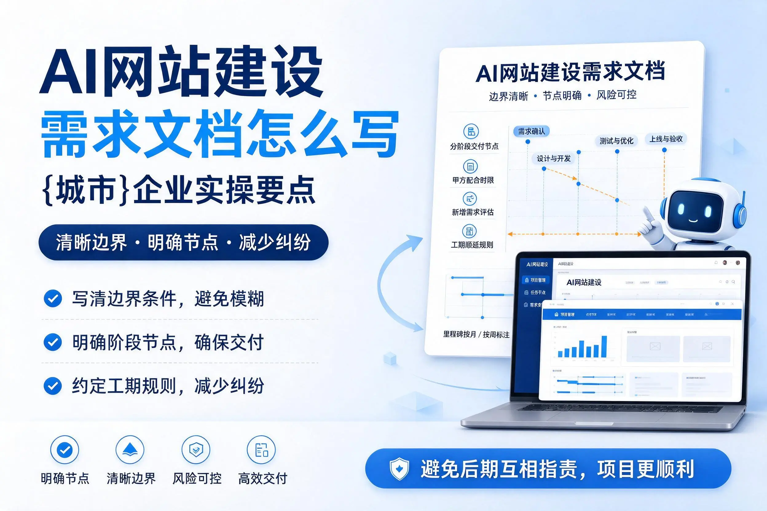 AI网站建设需求文档怎么写,渭南企业实操要点