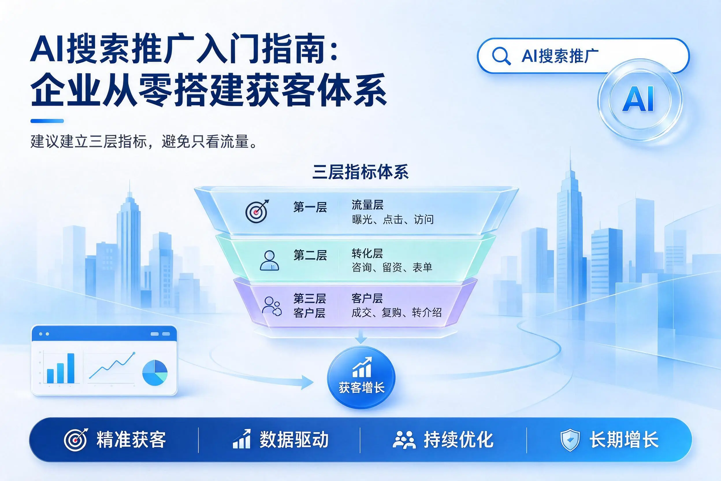 AI搜索推广入门指南：渭南企业从零搭建获客体系